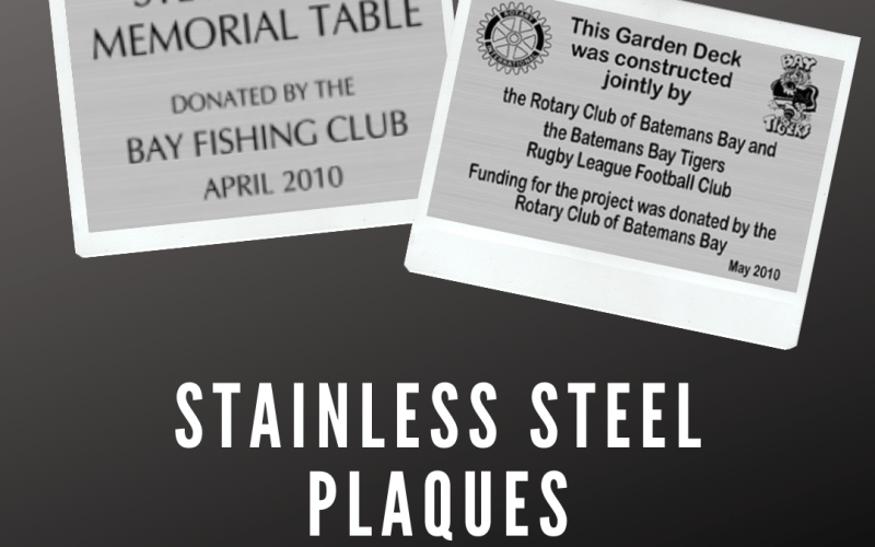 Address Metal Plaques