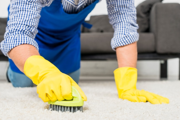 Clean carpets