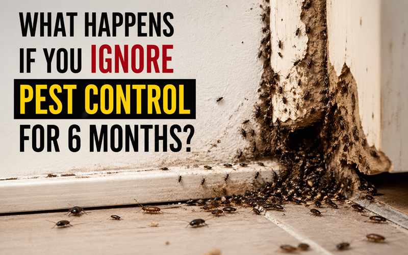 What Happens If You Ignore Pest Control for 6 Months